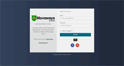 Desktop Screenshot of moveways.com